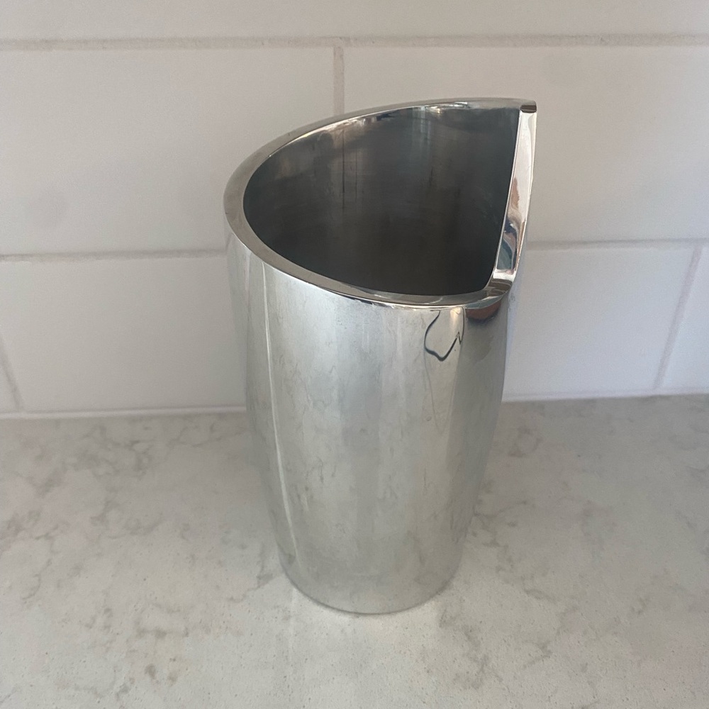 Nambe Silver Spiral Wine Chiller